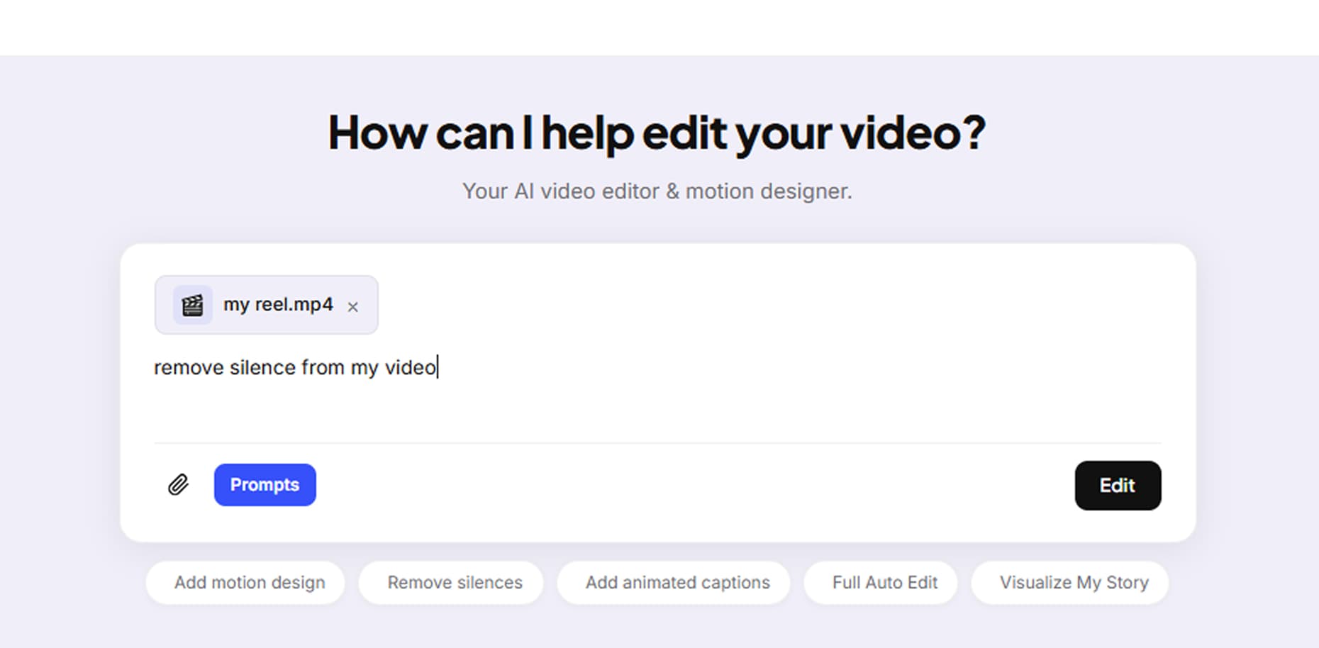 HeavenClip detecting silent sections in a video's audio waveform